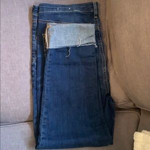 American Eagle cuffed jeans